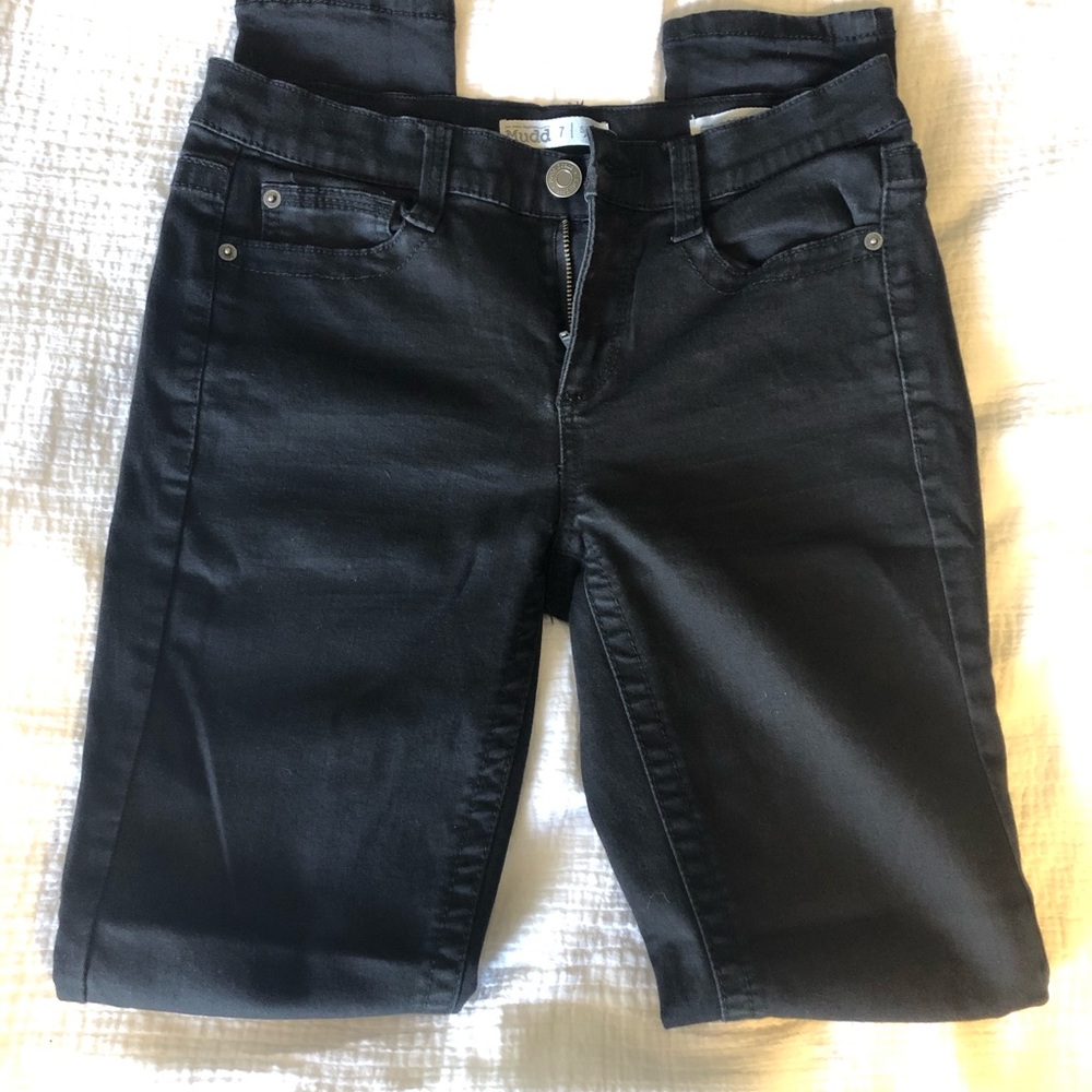 Black Mudd FLX Stretch Skinny Jeans, size 7